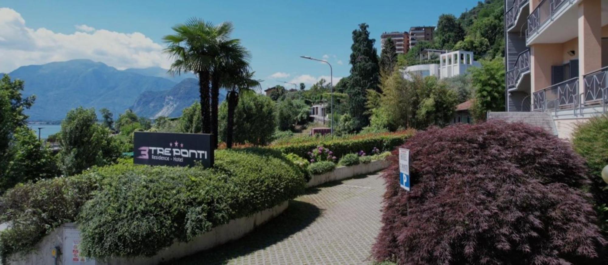 Residence Tre Ponti แวร์บาเนีย ภายนอก รูปภาพ