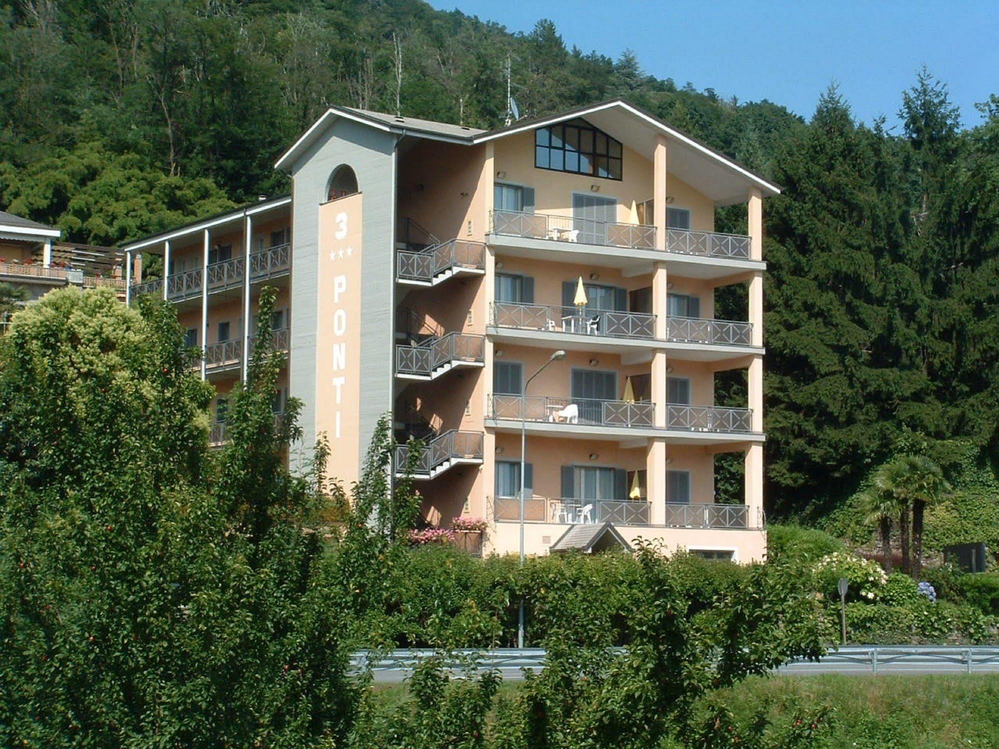 Residence Tre Ponti แวร์บาเนีย ภายนอก รูปภาพ